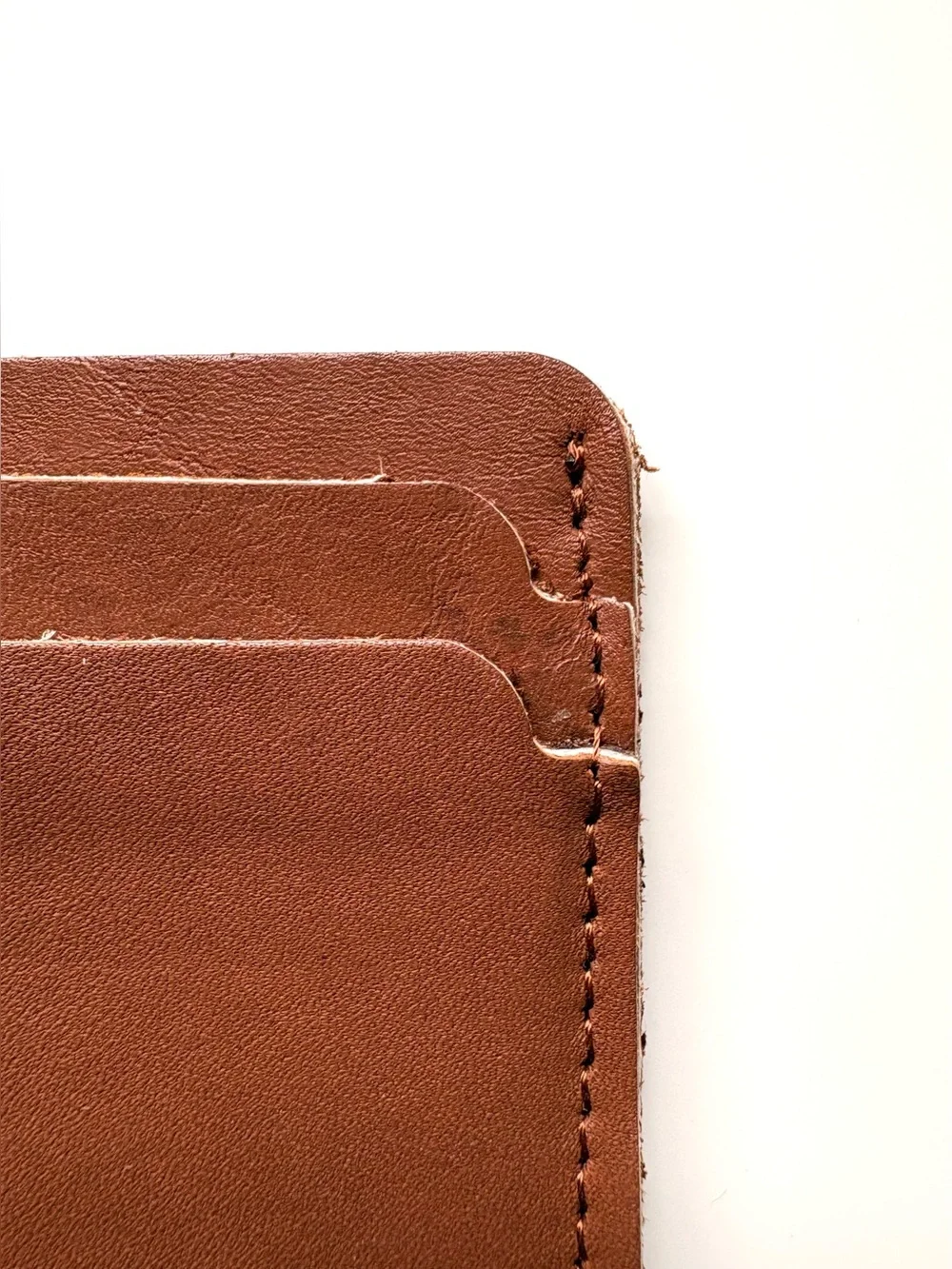 CUSTOM COACH Vintage City Bag British Tan Leather Creed Card Case ID Wallet 9790